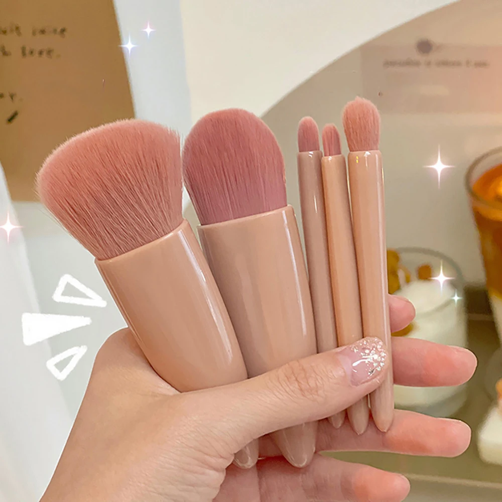 Portable 5-piece makeup brush travel set mini multi-function paint foundation make-up eye shadow brush
Portable 5-piece makeup brush travel set mini multi-function paint foundation make-up eye shadow brush