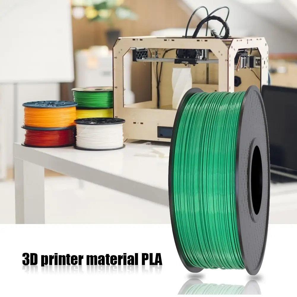 

340m 3D Printer 1KG 1.75mm PLA Filament Printing Biodegradable Biomaterials No Odor Materials Extruder Accessories