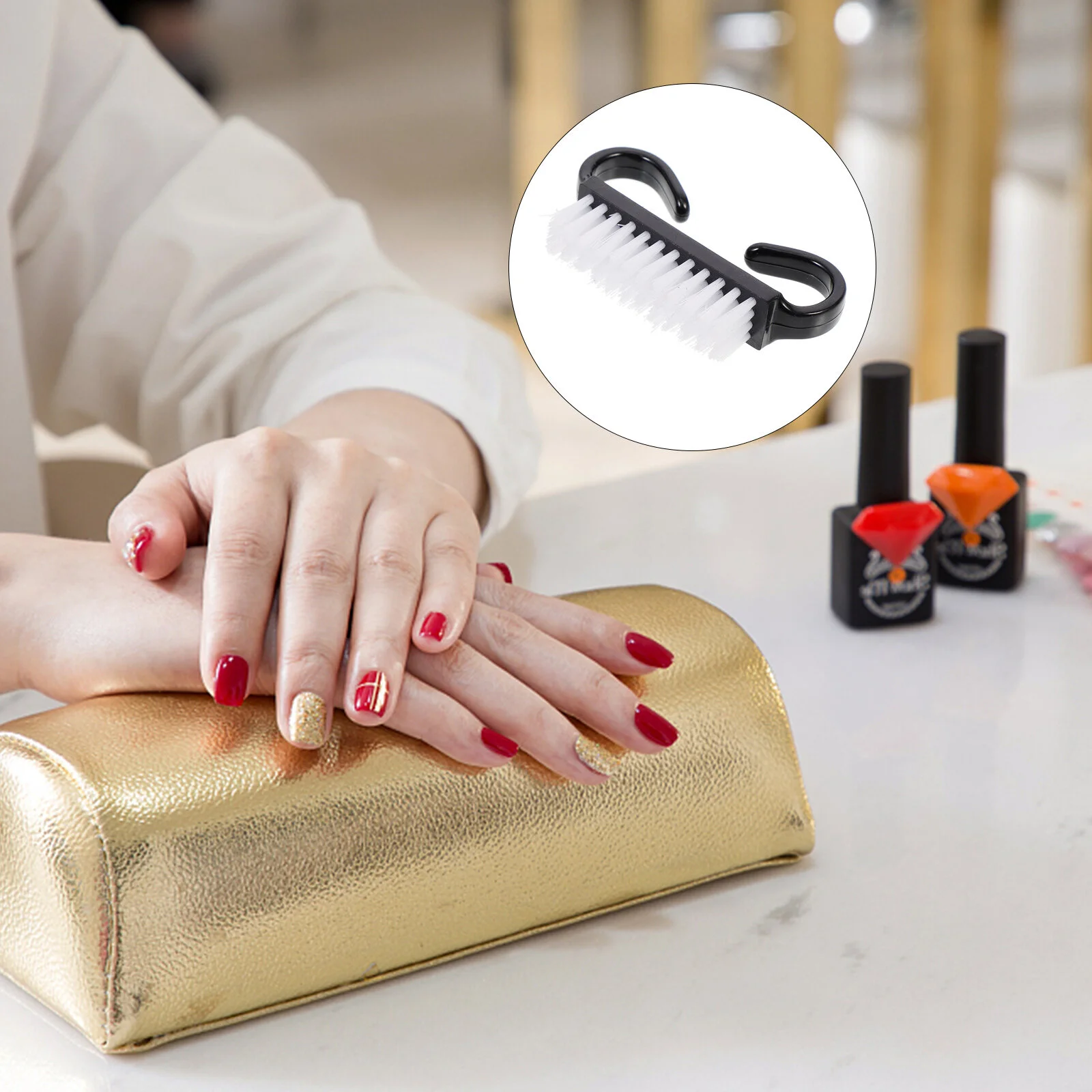 12 Pcs Set Manicure Cleaning Brush Hand FingerNail Cleaning Brush Handle Grip Brushes Accessories
12 Pcs Set Manicure Cleaning Brush Hand FingerNail Cleaning Brush Handle Grip Brushes Accessories