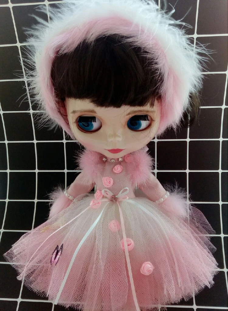 Blythe clothes 1/6 30cm Stylish and warm winter bjd toys dress (Fit for Pullip,Ob24, Licca)
Blythe clothes 1/6 30cm Stylish and warm winter bjd toys dress (Fit for Pullip,Ob24, Licca)