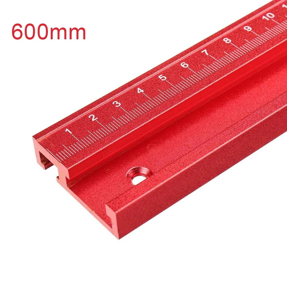 1PC Red Aluminum Alloy T-Track T-Slot Miter Track Jig Fixture Chute With Scale Jigs Screw Slot Fastener Woodworking Tool
1PC Red Aluminum Alloy T-Track T-Slot Miter Track Jig Fixture Chute With Scale Jigs Screw Slot Fastener Woodworking Tool
