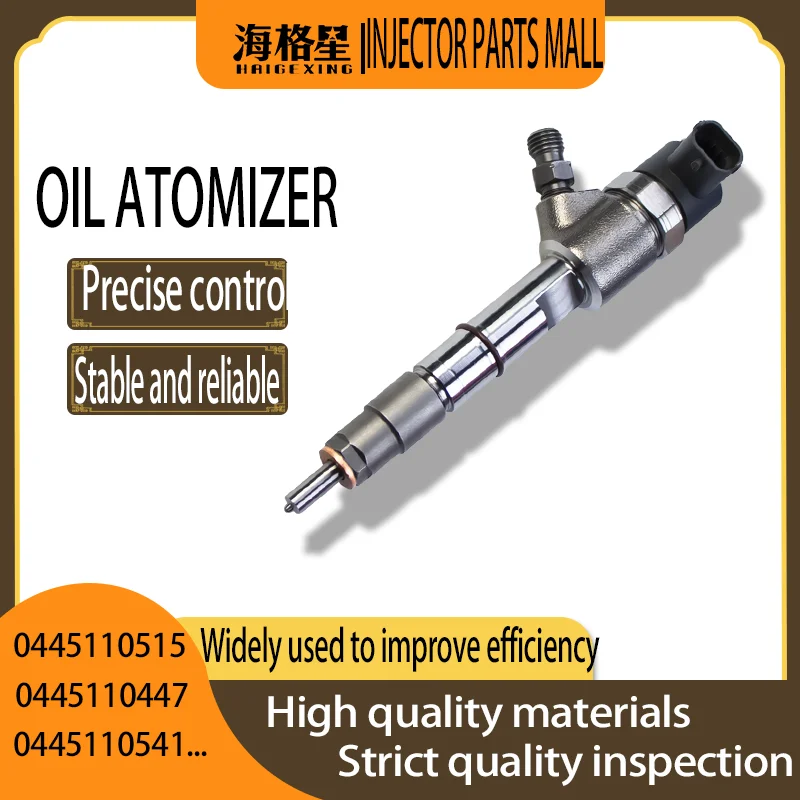 Injector Assembly 0445110515 0445110447 0445110541 710 691for Cummins Weichai high pressure common rail injector
Injector Assembly 0445110515 0445110447 0445110541 710 691for Cummins Weichai high pressure common rail injector