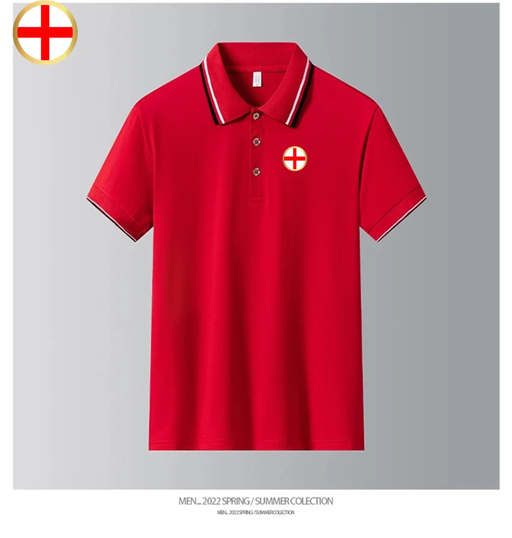 2022 New World Cup England Solid Color Summer Simple Business National Flag Casual Men's T-Shirt POLO
2022 New World Cup England Solid Color Summer Simple Business National Flag Casual Men's T-Shirt POLO