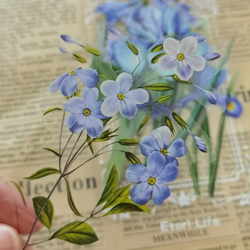 Retro Large Size Plant Flower PET Sticker Flower Hand Account Scrapbook Material DIY Decorative Journaling Stationery Sticker
Retro Large Size Plant Flower PET Sticker Flower Hand Account Scrapbook Material DIY Decorative Journaling Stationery Sticker