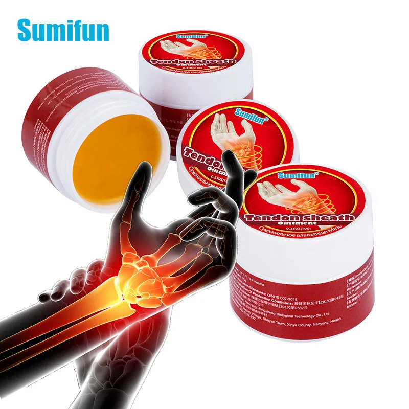 1/2/3Pcs Sumifun Finger Wrist Pain Relief Cream Tendon Sheath Strain Joint Analgesic Ointment Chinese Medicines for Health Care
1/2/3Pcs Sumifun Finger Wrist Pain Relief Cream Tendon Sheath Strain Joint Analgesic Ointment Chinese Medicines for Health Care