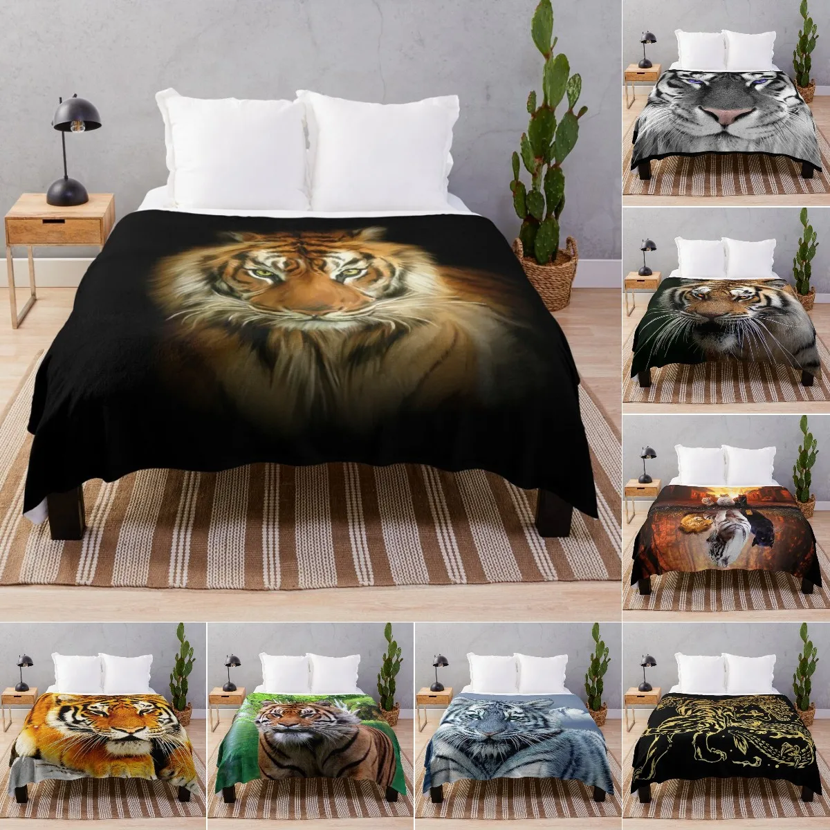 

Одеяло в виде тигра, супермягкое теплое флисовое легкое фланелевое одеяло с животными, мягкое плюшевое постельное белье, подарок