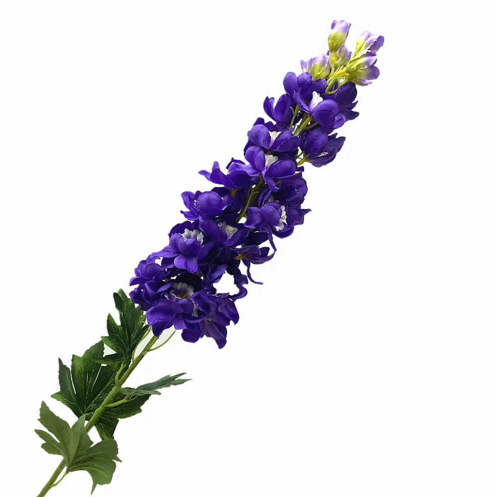 ONE Faxu с длинным стержнем фиолетовая имитация весны Delphinium Ajacis шелковый ларспур для