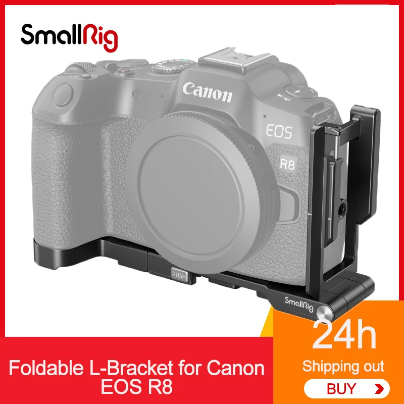 Складной L-образный кронштейн SmallRig для Canon EOS R8 Arca-Swiss, аксессуары для фотосъемки
Складной L-образный кронштейн SmallRig для Canon EOS R8 Arca-Swiss, аксессуары для фотосъемки