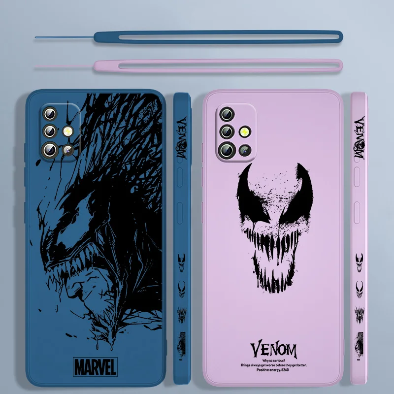 Marvel Venom Liquid Left Rope Case For Samsung A91 A81 A71 A51 A41 A31 A11 A50S A3 A03S A02 A01 Core Cover
Marvel Venom Liquid Left Rope Case For Samsung A91 A81 A71 A51 A41 A31 A11 A50S A3 A03S A02 A01 Core Cover