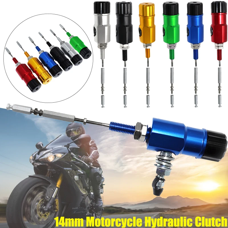 Motorcycle Hydraulic Clutch 14mm Piston Lower Pump Pull-line Brake Pump Modified Labor-saving Brake Sub-pump Locomotive Kit 
Motorcycle Hydraulic Clutch 14mm Piston Lower Pump Pull-line Brake Pump Modified Labor-saving Brake Sub-pump Locomotive Kit