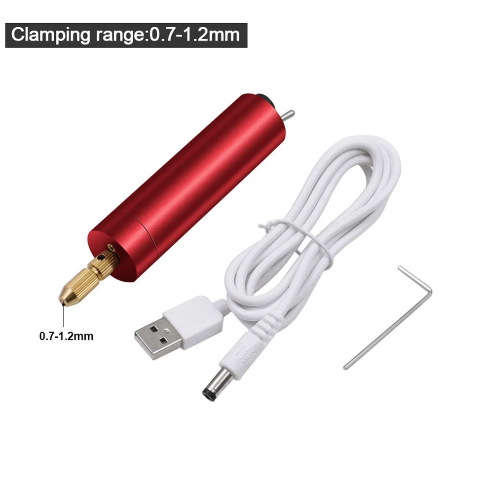 DC5V USB Mini Electric Grinder Carving Pen Portable Electric Hand Drill For DIY Lover Engraving Grinding Polishing Rotary Tools
DC5V USB Mini Electric Grinder Carving Pen Portable Electric Hand Drill For DIY Lover Engraving Grinding Polishing Rotary Tools