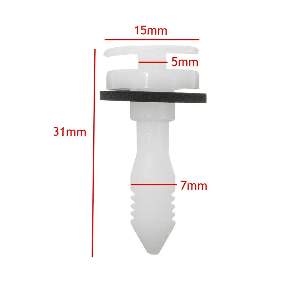 Fastener Clips Door Panel Trim Plastic White Interior Parts Replacement Retainer 20pcs C2S13494 Car Accessories Durable New
Fastener Clips Door Panel Trim Plastic White Interior Parts Replacement Retainer 20pcs C2S13494 Car Accessories Durable New