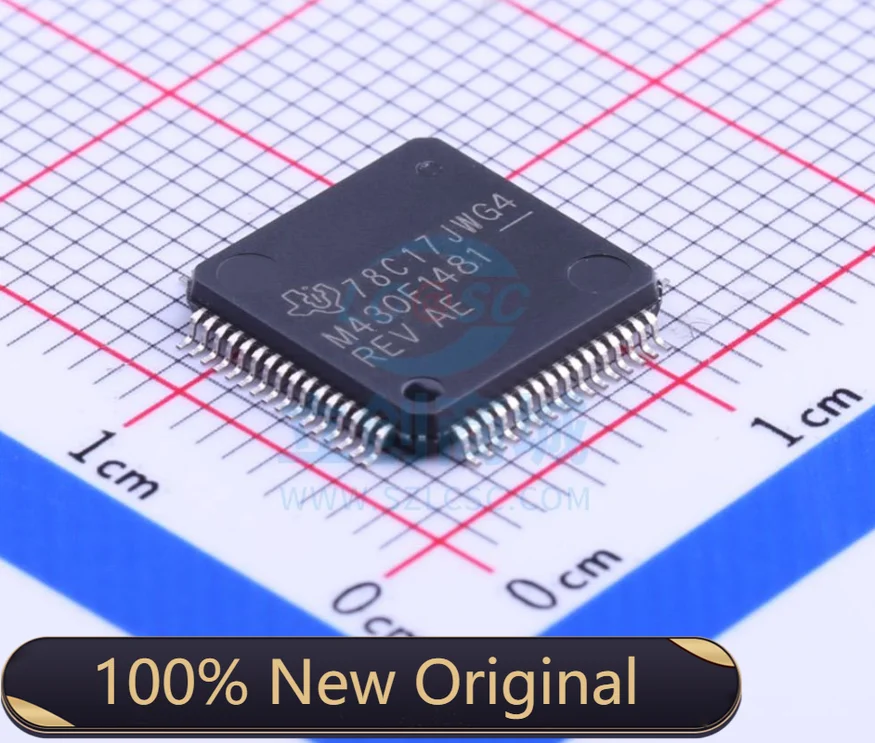 MSP430F1481IPM package LQFP-64 New Original Genuine Microcontroller IC Chip (MCU/MPU/SOC)
MSP430F1481IPM package LQFP-64 New Original Genuine Microcontroller IC Chip (MCU/MPU/SOC)