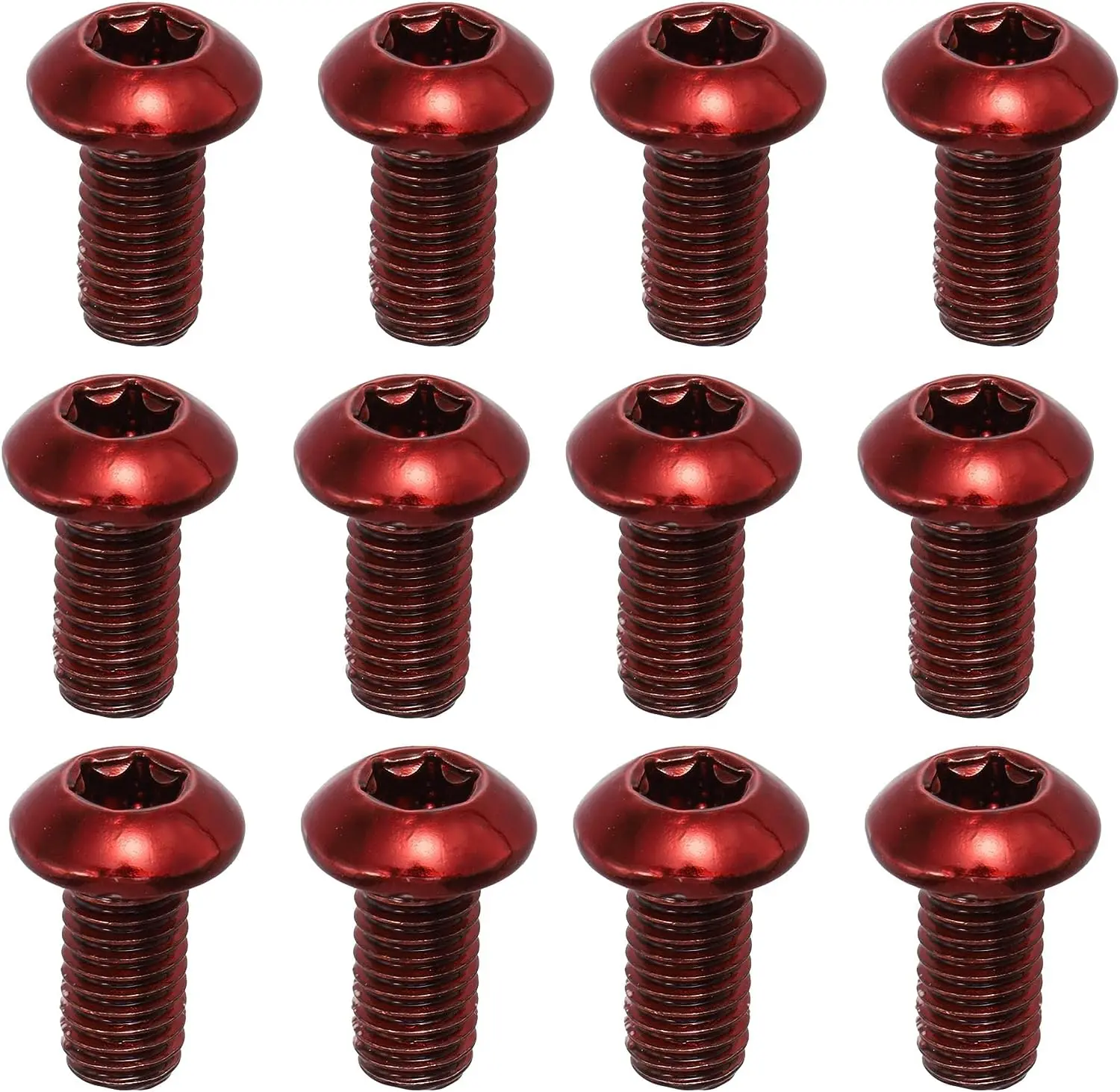 12pcs Bolts Screw for Mountain Bicycle Bike Anti-Skid Bike Disc Brake Rotor Bolts Screw Alloy Steel M5x10mm
12pcs Bolts Screw for Mountain Bicycle Bike Anti-Skid Bike Disc Brake Rotor Bolts Screw Alloy Steel M5x10mm