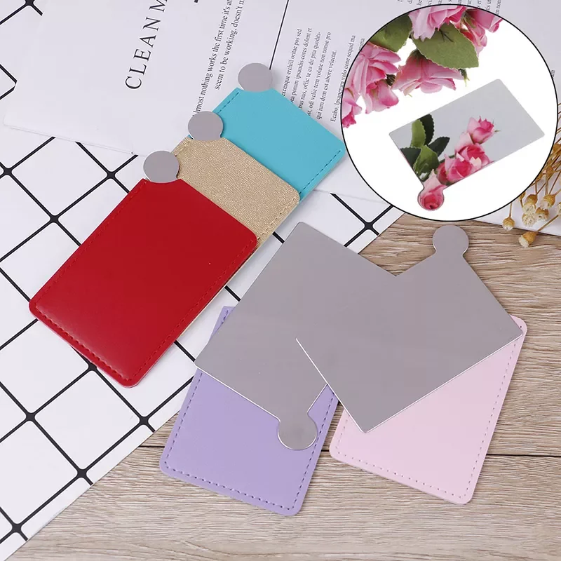 Stainless Steel Cosmetic Mirror Unbreakable Portable Travel Shatter-proof Makeup Mirror With Carry Sleeve Birthday Gift 
Stainless Steel Cosmetic Mirror Unbreakable Portable Travel Shatter-proof Makeup Mirror With Carry Sleeve Birthday Gift