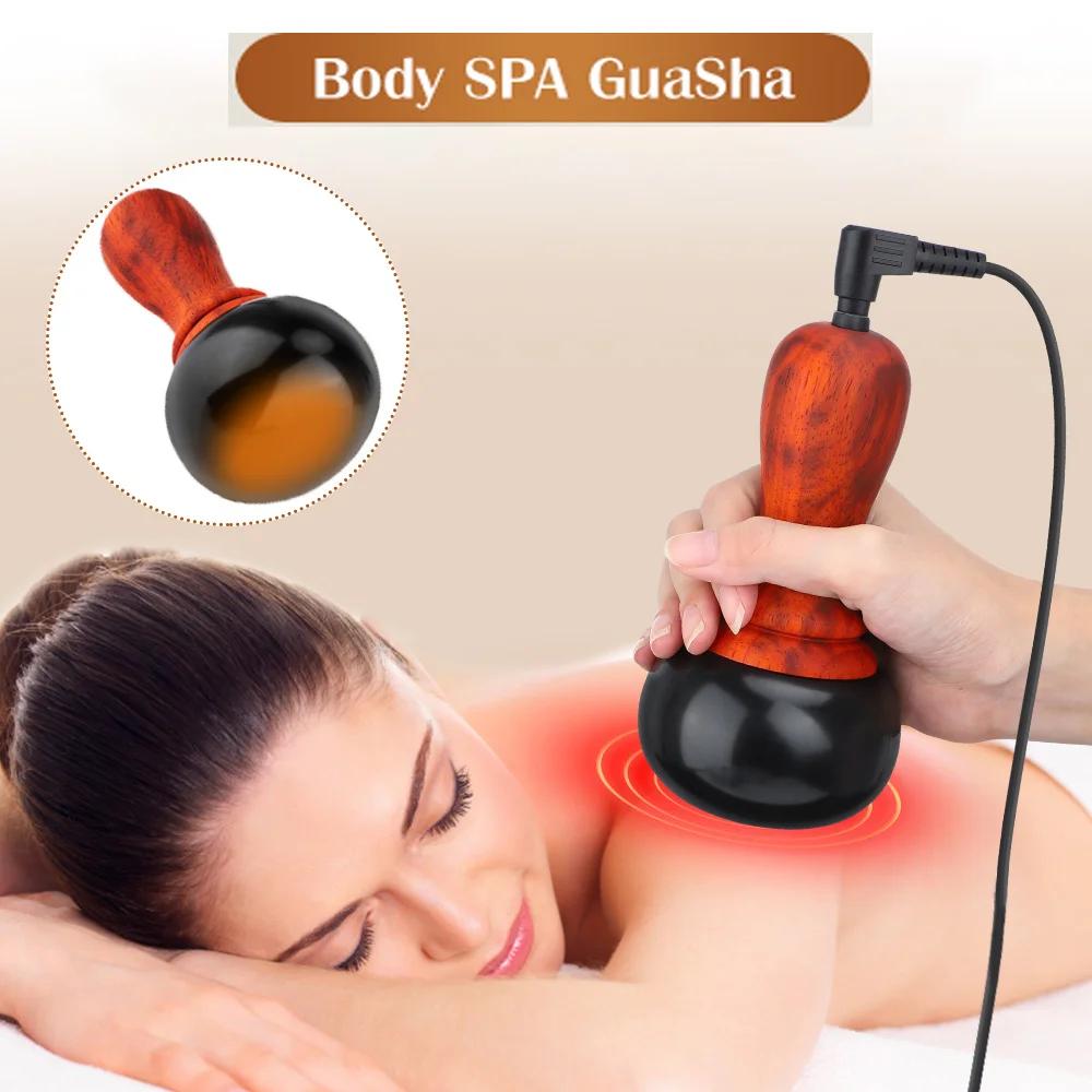 Hot Stone Electric Massager Natural Stone Needle GuaSha Scraping Back Neck Face Massage Scraper Relax Muscles Skin Lift Care Spa
Hot Stone Electric Massager Natural Stone Needle GuaSha Scraping Back Neck Face Massage Scraper Relax Muscles Skin Lift Care Spa