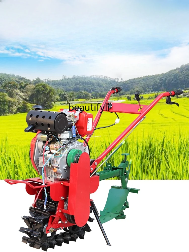 Agricultural Machinery Caterpillar Track Mini-Tiller Diesel Multi-Function Ploughing Furrow Loosening Soil Fertilizer
Agricultural Machinery Caterpillar Track Mini-Tiller Diesel Multi-Function Ploughing Furrow Loosening Soil Fertilizer