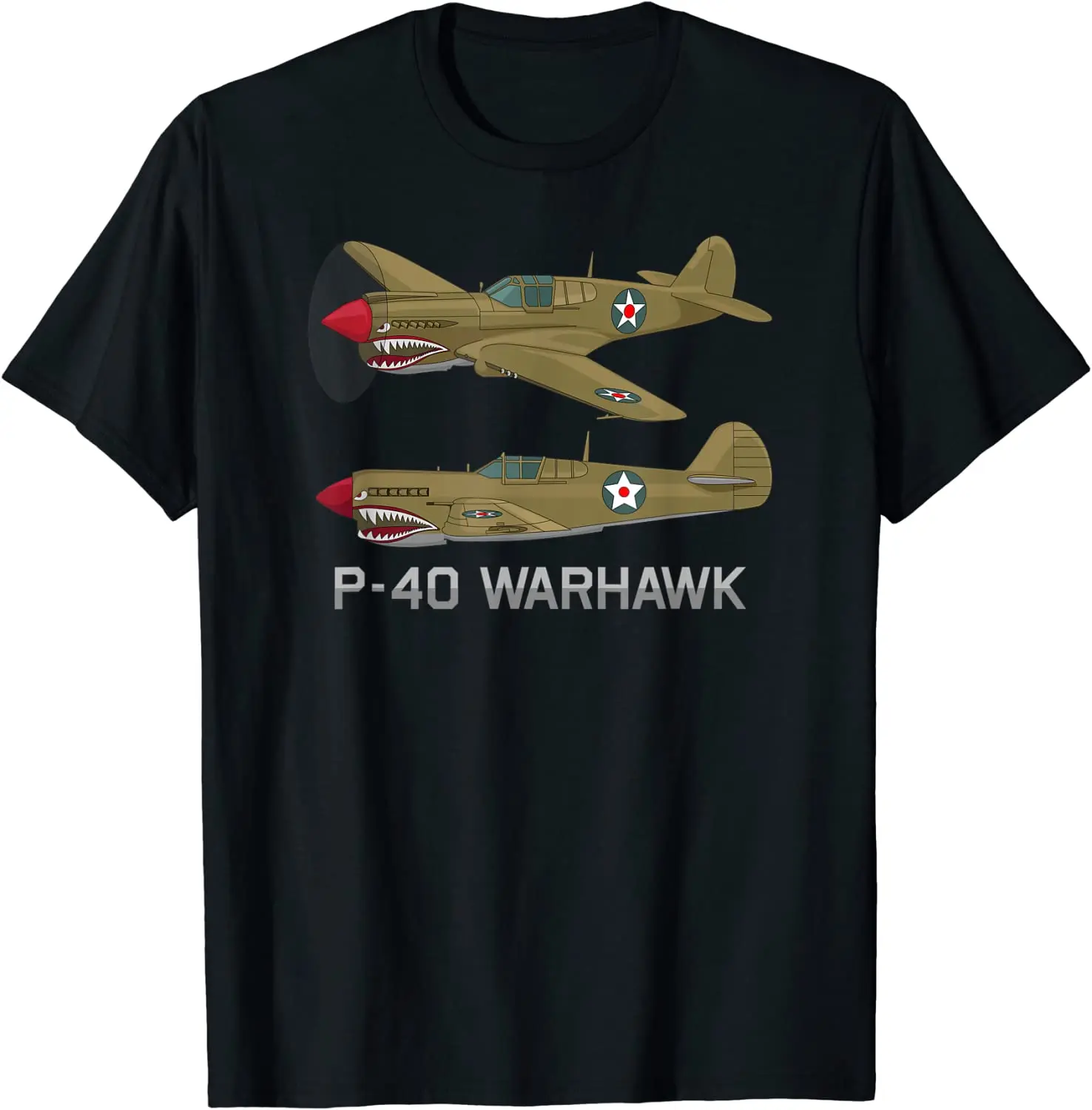 WWII USAF P-40 Warhawk Fighter and Ground-attack Aircraft T Shirt. New 100% Cotton Short Sleeve O-Neck T-shirt Casual Mens Top
WWII USAF P-40 Warhawk Fighter and Ground-attack Aircraft T Shirt. New 100% Cotton Short Sleeve O-Neck T-shirt Casual Mens Top