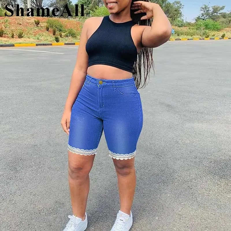 Plus Size Fringe Hairly Tassel Patchwork Slim Middle Denim Pants 3XL Summer Sexy Club Stretchy Skinny Fifth Short Jeans Bermudas 
Plus Size Fringe Hairly Tassel Patchwork Slim Middle Denim Pants 3XL Summer Sexy Club Stretchy Skinny Fifth Short Jeans Bermudas