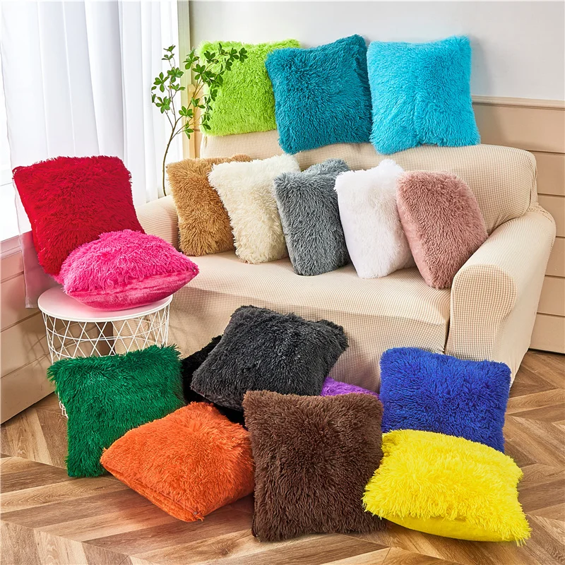 Soft Fur Plush Cushion Cover Nordic Style Home Decor Pillow Covers for Living Room Bedroom Sofa Pillowcase Shaggy Fluffy Cover
Soft Fur Plush Cushion Cover Nordic Style Home Decor Pillow Covers for Living Room Bedroom Sofa Pillowcase Shaggy Fluffy Cover