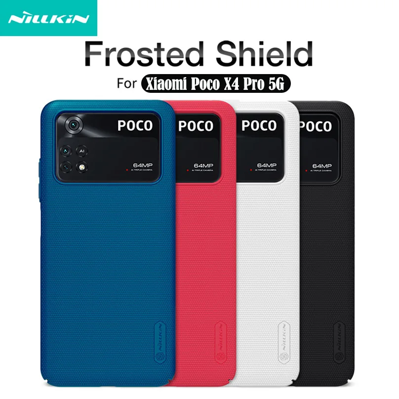 Poco X4 Pro 5G Case NILLKIN Super Frosted Shield Hard PC Ultra-Thin Protection Back Cover For Xiaomi Poco X4 Pro 5G X 4 Casing
Poco X4 Pro 5G Case NILLKIN Super Frosted Shield Hard PC Ultra-Thin Protection Back Cover For Xiaomi Poco X4 Pro 5G X 4 Casing