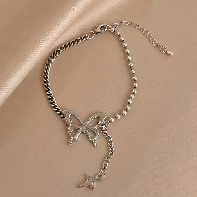 Fashion XINGX Butterfly Bracelet European and American Ins Metal Adjustable Chain Bracelet for Women
Fashion XINGX Butterfly Bracelet European and American Ins Metal Adjustable Chain Bracelet for Women