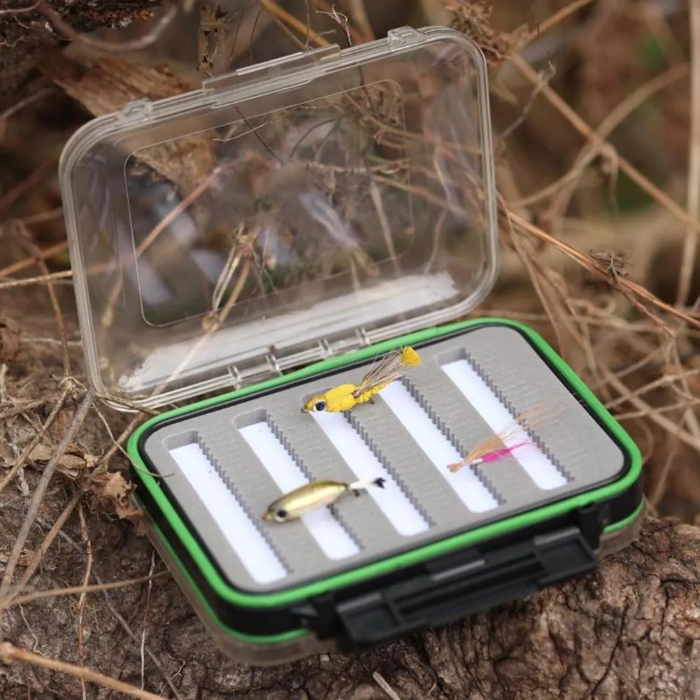 Waterproof Fishing Tackle Box Double Sides Fly Fishing Lure Bait Storage Case Portable Fishing Tackle Box 12.5x10x4.2cm
Waterproof Fishing Tackle Box Double Sides Fly Fishing Lure Bait Storage Case Portable Fishing Tackle Box 12.5x10x4.2cm
