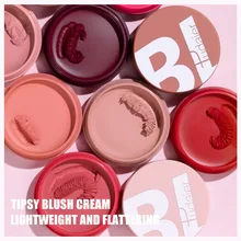 pudaier Blush balm Nude flesh black and yellow skin contouring and radiant canned rouge balm