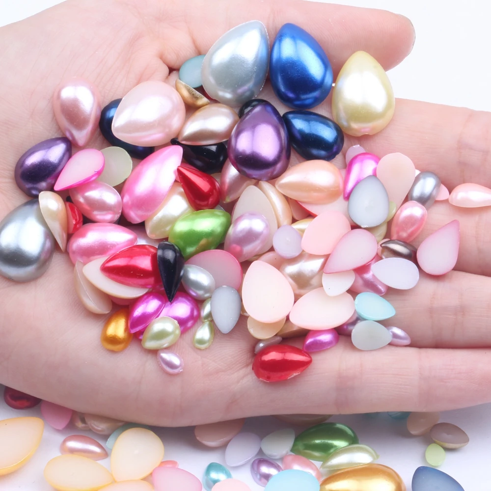 Half Pearl Flatback Tear Shape Imitation Pearls Beads 3x5mm-18x25mm Mix Color Ivory White For Nail Art Diy Scrap Booking
Half Pearl Flatback Tear Shape Imitation Pearls Beads 3x5mm-18x25mm Mix Color Ivory White For Nail Art Diy Scrap Booking