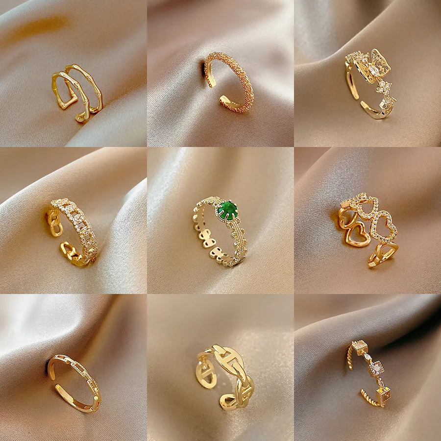 Комплект колец с широкой цепочкой из золота 2022 пробы для женщин и девушек, модные тонкие циркониевые кольца на палец неправильной формы, под...
Комплект колец с широкой цепочкой из золота 2022 пробы для женщин и девушек, модные тонкие циркониевые кольца на палец неправильной формы, под...