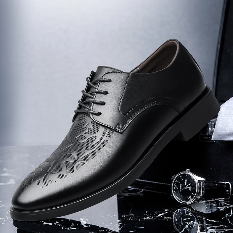 New 2022 High Quality Genuine Leather Shoes Men Oxfords Fashion Men's Casual Shoes Brand Male Comfortable Black Dress Shoes Man
New 2022 High Quality Genuine Leather Shoes Men Oxfords Fashion Men's Casual Shoes Brand Male Comfortable Black Dress Shoes Man