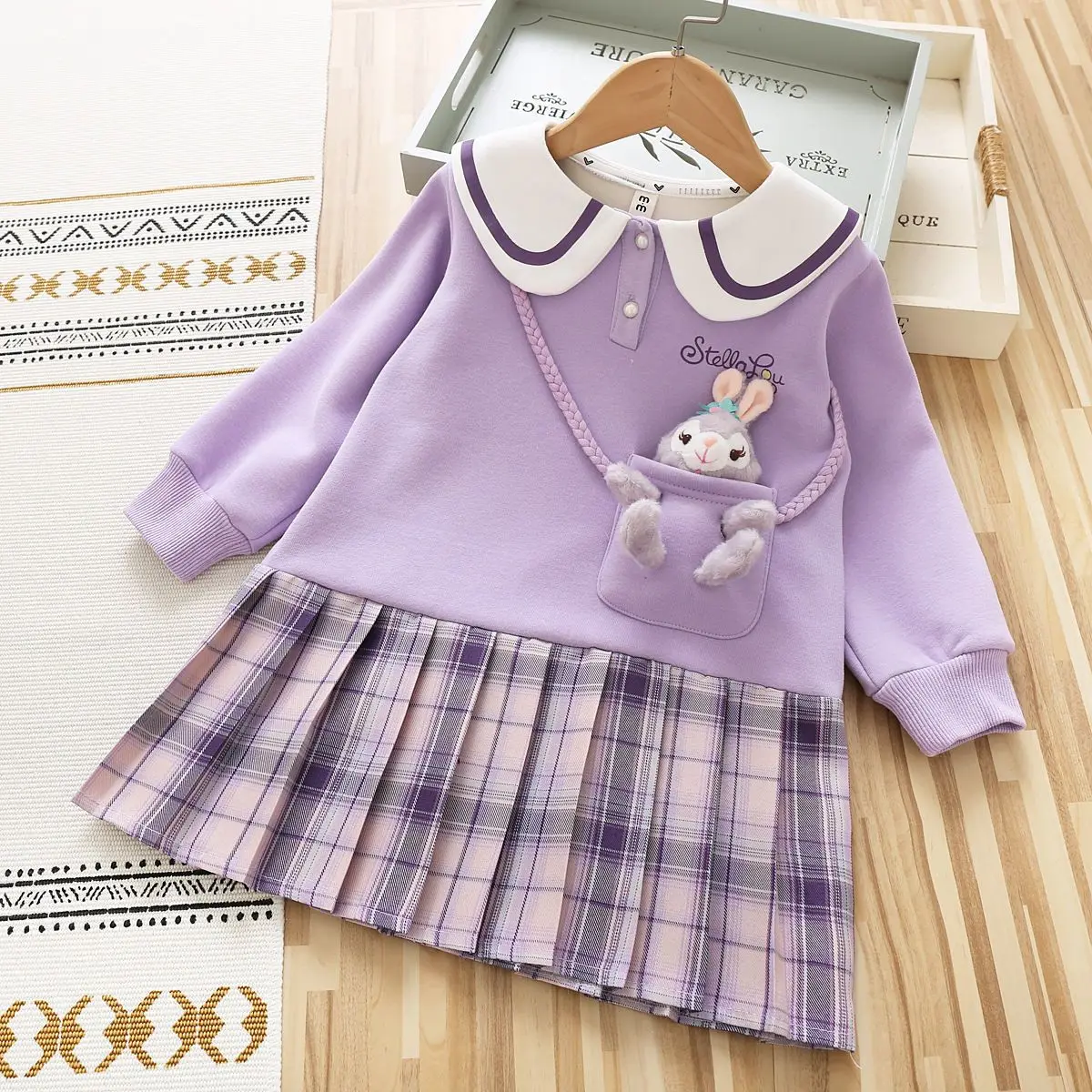 Spring and Autumn Teenage Girls' Dress New Children's Long Sleeve Cotton Princess Dress Girls' Baby Sweater Dress
Spring and Autumn Teenage Girls' Dress New Children's Long Sleeve Cotton Princess Dress Girls' Baby Sweater Dress