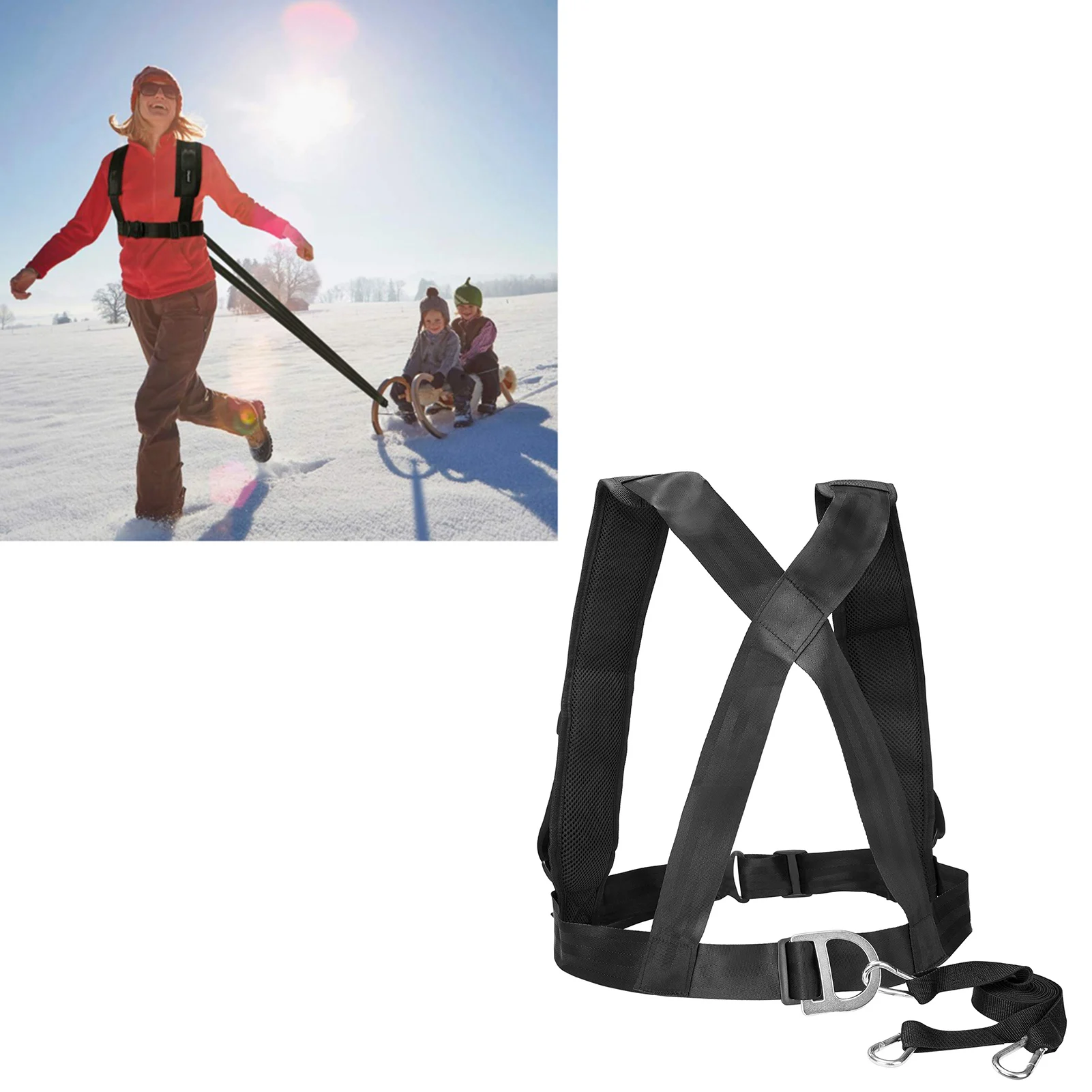 Sled Harness For Men Tire Pulling Harness Adjustable Padded Shoulder Harness Workout Straps For Resistance Training Team Sports
Sled Harness For Men Tire Pulling Harness Adjustable Padded Shoulder Harness Workout Straps For Resistance Training Team Sports
