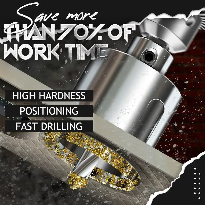 16-50mm Multi-Function Hole Opener Diamond Coated With Position Efficient Drilling Glass Ceramic Tile Hole Drill Bit Tool Access
16-50mm Multi-Function Hole Opener Diamond Coated With Position Efficient Drilling Glass Ceramic Tile Hole Drill Bit Tool Access