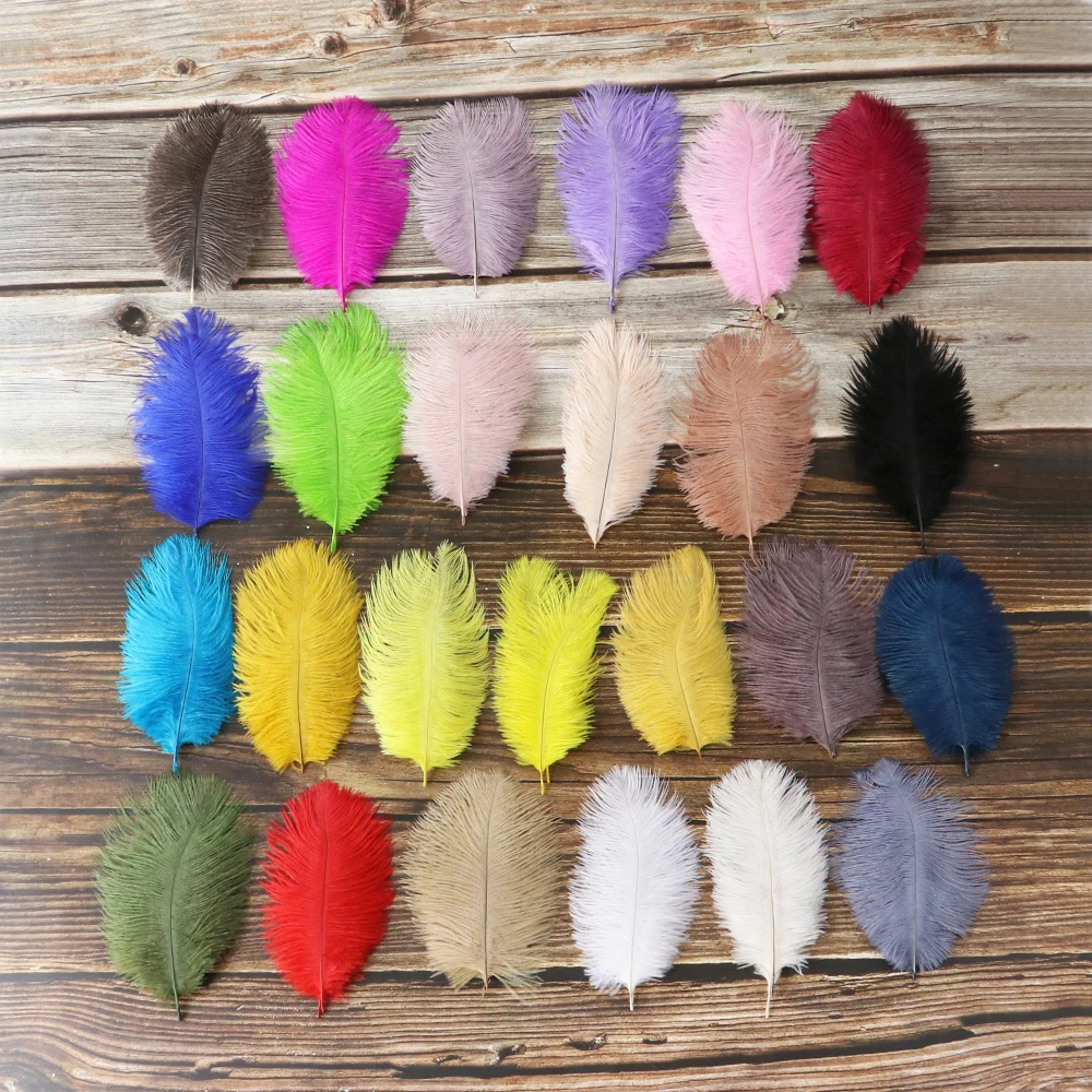 15-20CM Natural Ostrich Feather Eventaille Mariage Plumas Decorativas for Wedding Accessories Real Colored Plumas
15-20CM Natural Ostrich Feather Eventaille Mariage Plumas Decorativas for Wedding Accessories Real Colored Plumas