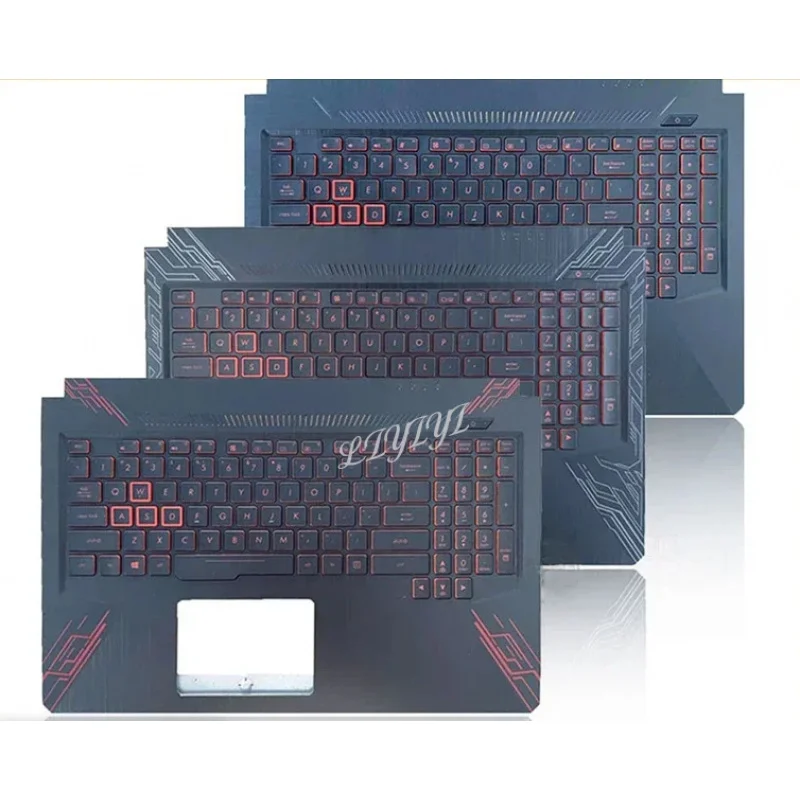 Новая Оригинальная раскладка игровая красная клавиатура с подсветкой для TUF Gaming