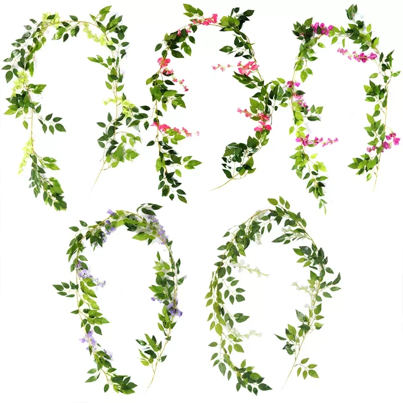 190cm Hiedra Artificial Plants Green Leaves Ivy Leaf Garland Foliage Wedding Jungle Party Home Garden Wall Hanging 2023 Decor
190cm Hiedra Artificial Plants Green Leaves Ivy Leaf Garland Foliage Wedding Jungle Party Home Garden Wall Hanging 2023 Decor