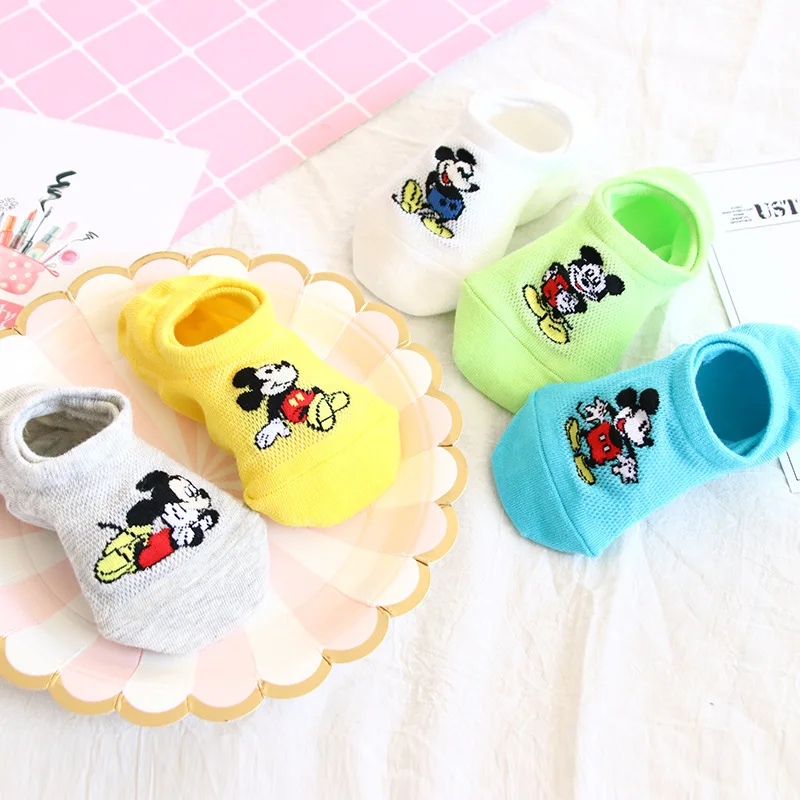 5Pcs Disney Mickey Girls Children's Socks Summer Thin Section Non-Slip Cotton Breathable Socks Cartoon Cute Invisible
5Pcs Disney Mickey Girls Children's Socks Summer Thin Section Non-Slip Cotton Breathable Socks Cartoon Cute Invisible