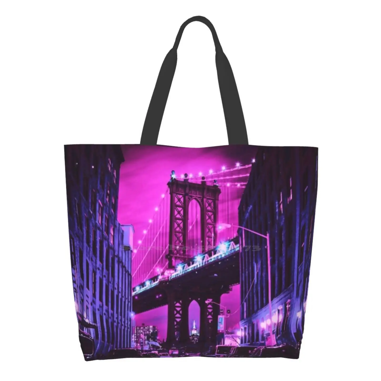 Manhattan Shopping Bags Girls Fashion Casual Pacakge Hand Bag Manhattan Nyc Bridge Future Post Apocalypse Armageddon Ww3 Robot
Manhattan Shopping Bags Girls Fashion Casual Pacakge Hand Bag Manhattan Nyc Bridge Future Post Apocalypse Armageddon Ww3 Robot
