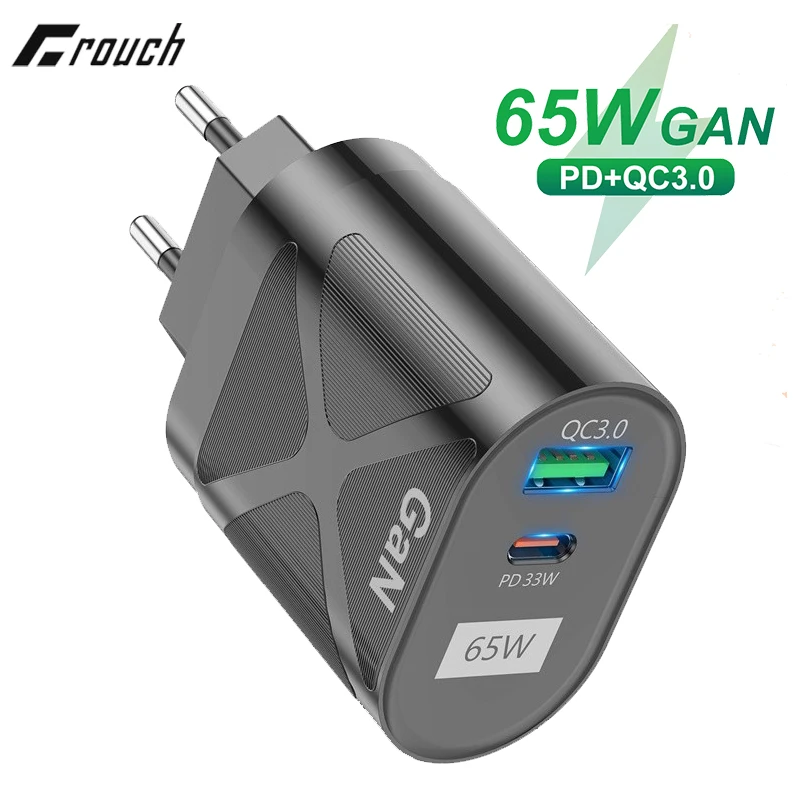 65W GaN Fast Charging USB C Charger Type C PD Quick Charge For iPhone 13 11 iPad Huawei Xiaomi Samsung MacBook Pro Laptop Tablet
65W GaN Fast Charging USB C Charger Type C PD Quick Charge For iPhone 13 11 iPad Huawei Xiaomi Samsung MacBook Pro Laptop Tablet