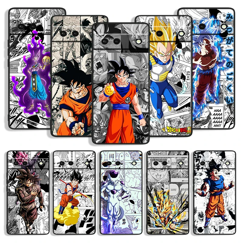 Dragon Ball God Goku Vegeta Shockproof Phone Cover for Google Pixel 7 6a 6 5a 5 4 4A XL 5G Black Case Soft Fundas Silicone Coque
Dragon Ball God Goku Vegeta Shockproof Phone Cover for Google Pixel 7 6a 6 5a 5 4 4A XL 5G Black Case Soft Fundas Silicone Coque