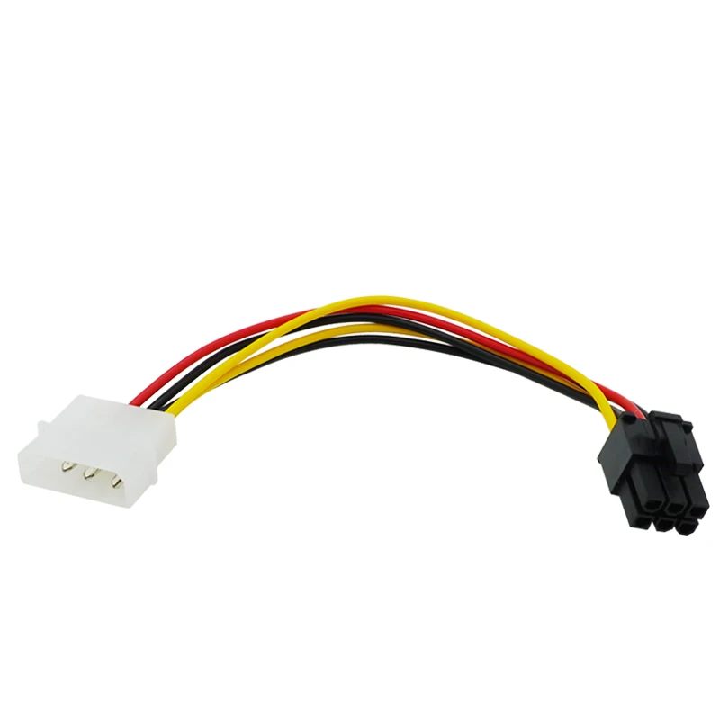 Cable Adapter PC Video Card Connector Cable Converter Cord 1Pcs 17cm 4 Pin Molex IDE To 6 Pin PCI-E Graphic Card Power Supply
Cable Adapter PC Video Card Connector Cable Converter Cord 1Pcs 17cm 4 Pin Molex IDE To 6 Pin PCI-E Graphic Card Power Supply
