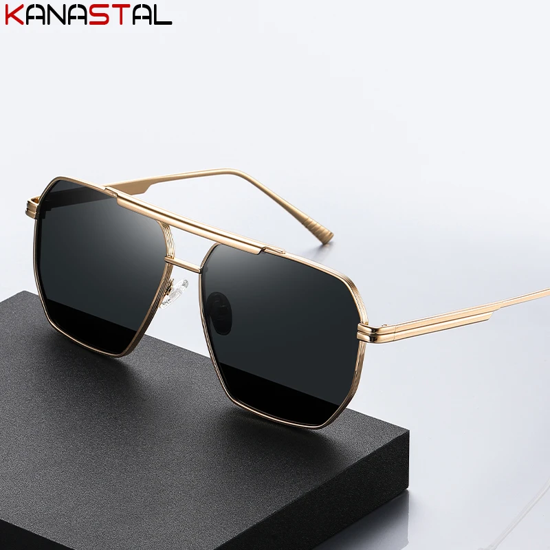 Men's Polarized Sunglasses Metal Women UV400 Fashion Sun Glasses Polygon Eyeglasses Frame Bike Driving Anti Glare Shade Eyewear
Men's Polarized Sunglasses Metal Women UV400 Fashion Sun Glasses Polygon Eyeglasses Frame Bike Driving Anti Glare Shade Eyewear