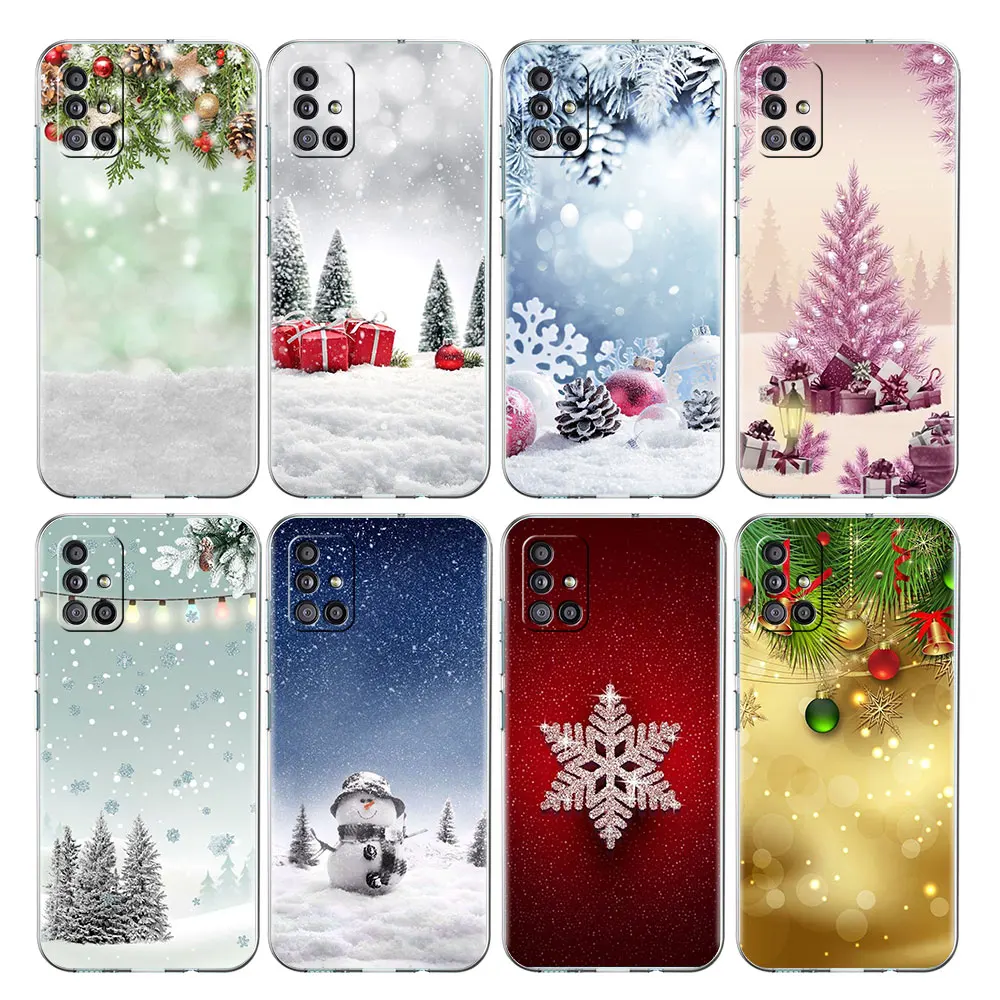 Snowflake Snow Christmas Clear Case For Samsung Galaxy A52 A12 A51 A32 A21s A71 A32 A22 50 A70 A31 A72 5G Phone Cover 
Snowflake Snow Christmas Clear Case For Samsung Galaxy A52 A12 A51 A32 A21s A71 A32 A22 50 A70 A31 A72 5G Phone Cover