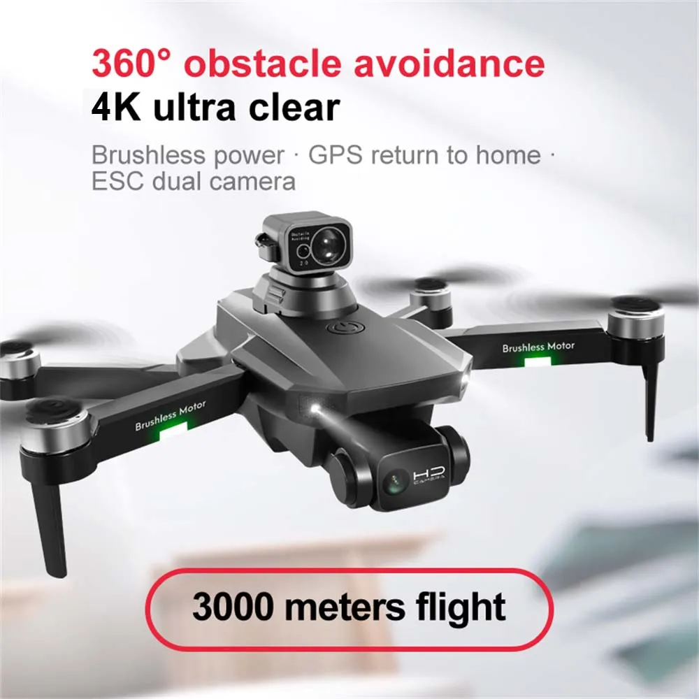RG101 MAX Drone 4K Profesional GPS 3 KM RC Quadcopter Drones With Camera HD 4K FPV Brushless Motor Obstacle Avoidance Dron Toys 
RG101 MAX Drone 4K Profesional GPS 3 KM RC Quadcopter Drones With Camera HD 4K FPV Brushless Motor Obstacle Avoidance Dron Toys