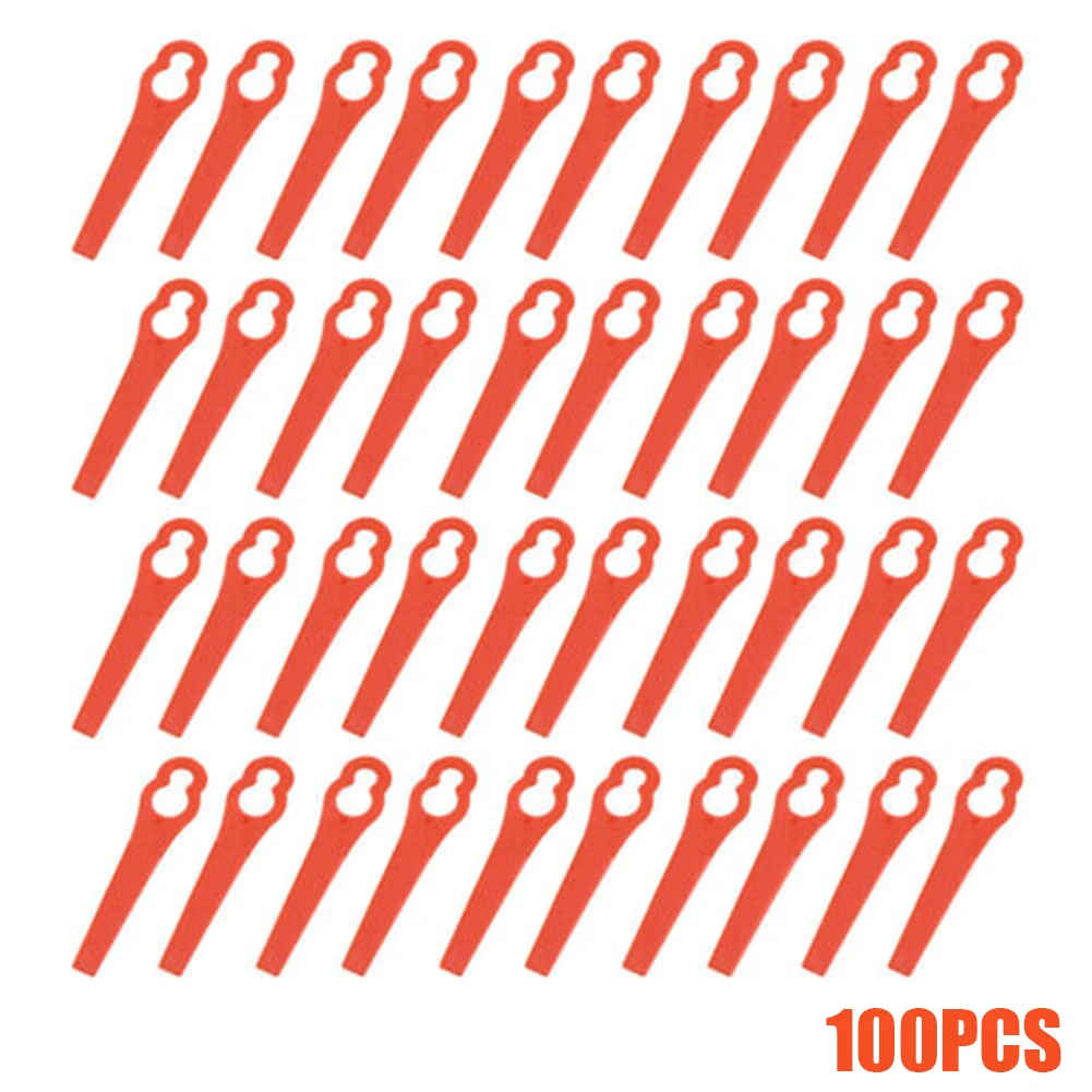 100Pcs Plastic Blades Precise Cutting For STIHL FSA45 Cordless Strimmer Grass Trimmer Lawnmower Blades Garden DIY Spare Parts
100Pcs Plastic Blades Precise Cutting For STIHL FSA45 Cordless Strimmer Grass Trimmer Lawnmower Blades Garden DIY Spare Parts