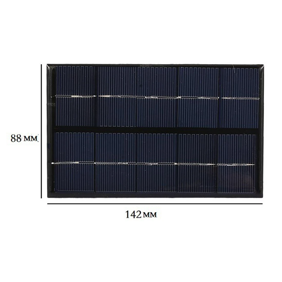 2W 5V 380MA USB Mini Solar Panel Module DIY Polysilicon Solar Cell Charger for Phone USB Fan
2W 5V 380MA USB Mini Solar Panel Module DIY Polysilicon Solar Cell Charger for Phone USB Fan