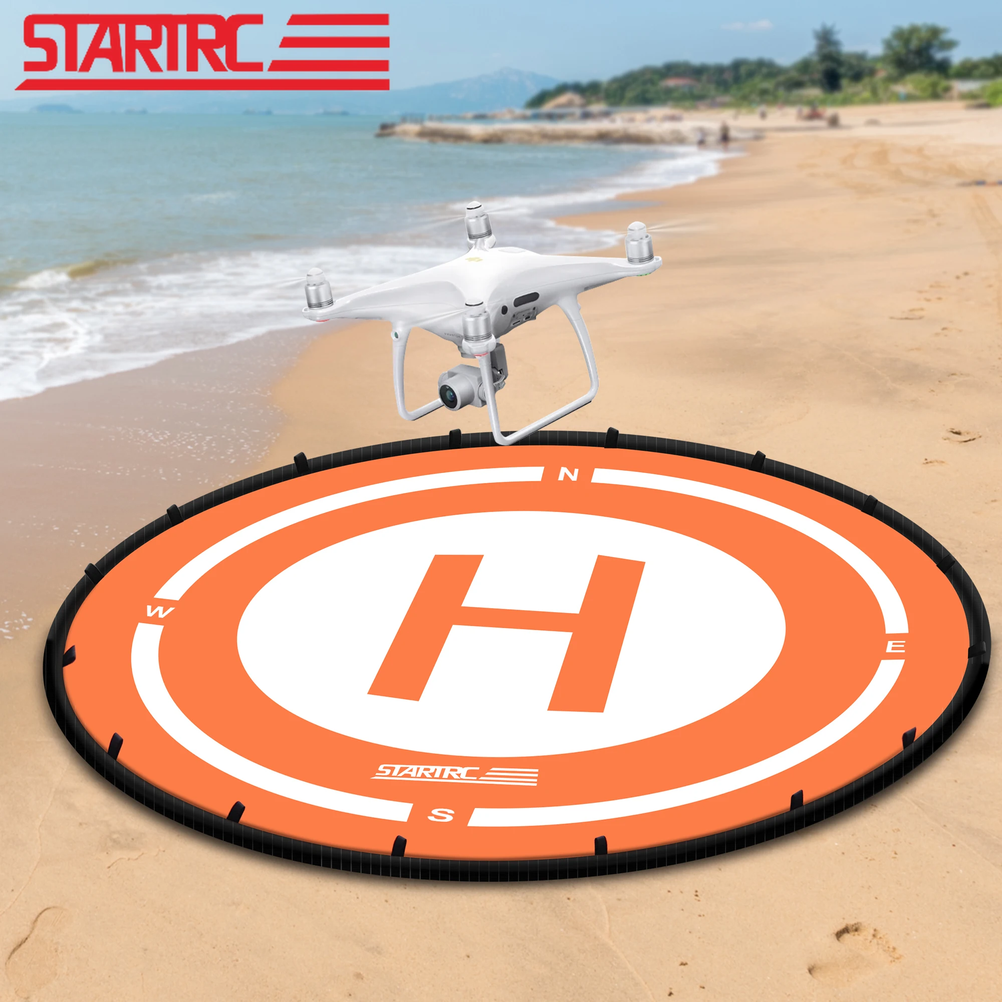 

STARTRC Drone Landing Pad 37 Inch Large Foldable Parking Apron 95cm For DJI Mavic 3 2/Phantom 4 Pro V2.0/Inspire 2 1 Accessories