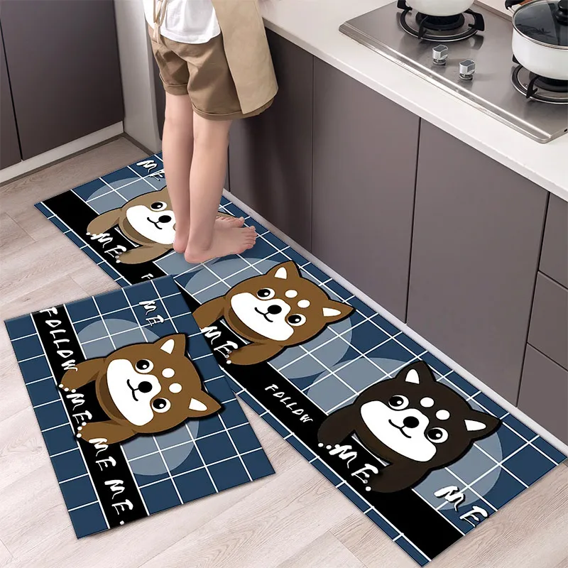 Kitchen Mats for Floor Bedroom Floor Toilet Entrance Mat Anti-Slip Long Kitchen Rug Home Quick Drying Super Absorbent Floor Mat
Kitchen Mats for Floor Bedroom Floor Toilet Entrance Mat Anti-Slip Long Kitchen Rug Home Quick Drying Super Absorbent Floor Mat