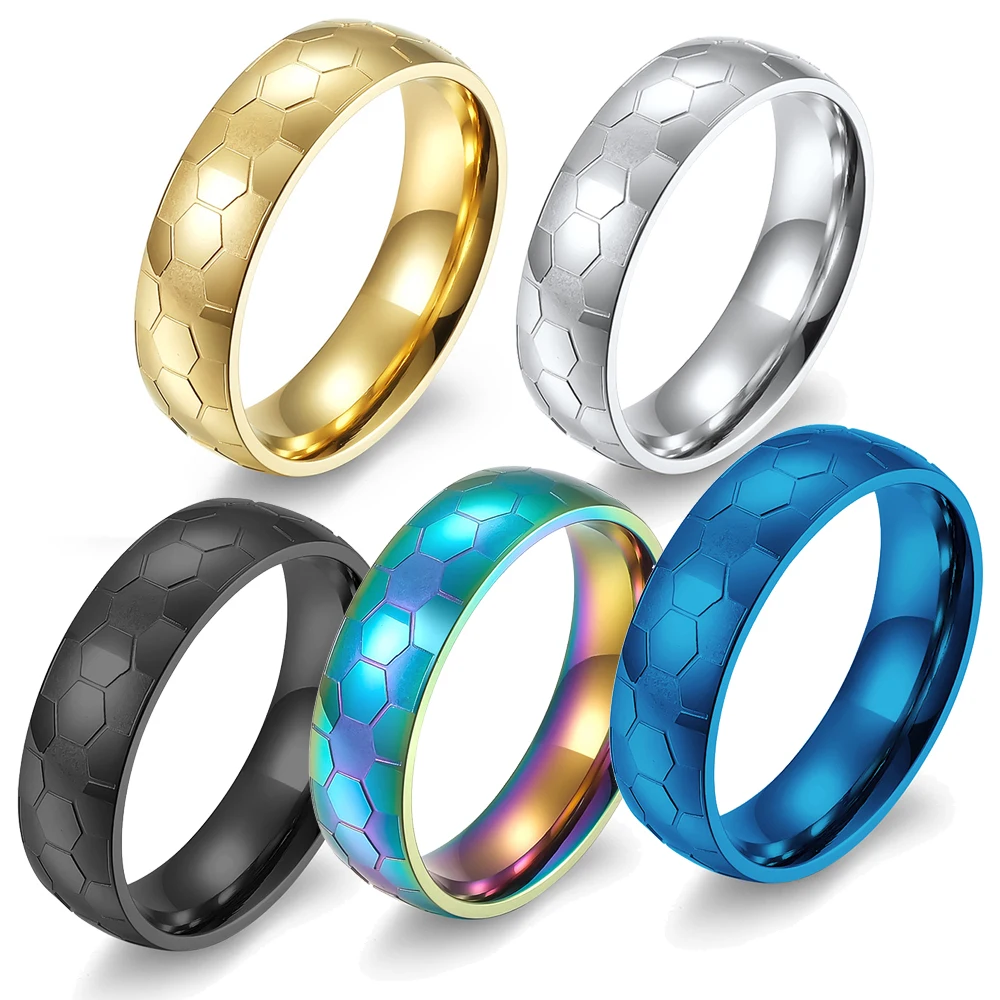 Fashion Ring World Cup Football Modeling Fan Titanium Steel Ring Material Vacuum Electroplating Ring Football Club Hand Jewelry
Fashion Ring World Cup Football Modeling Fan Titanium Steel Ring Material Vacuum Electroplating Ring Football Club Hand Jewelry